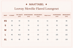 Loovay Movélie Flared Loungeset