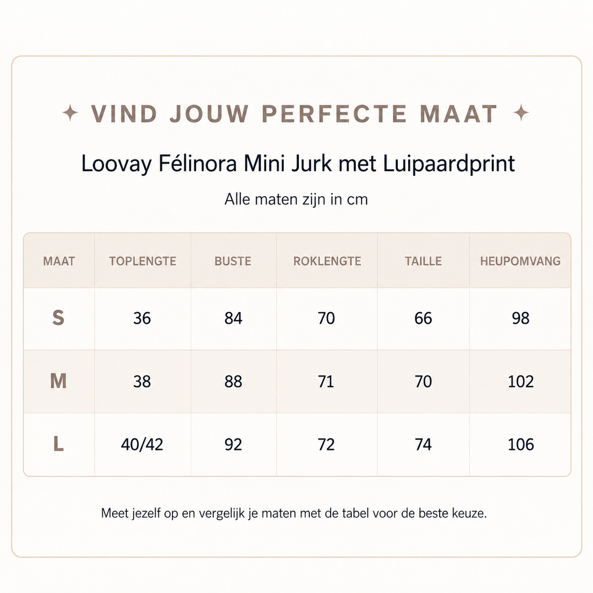 Loovay Félinora Mini Jurk met Luipaardprint