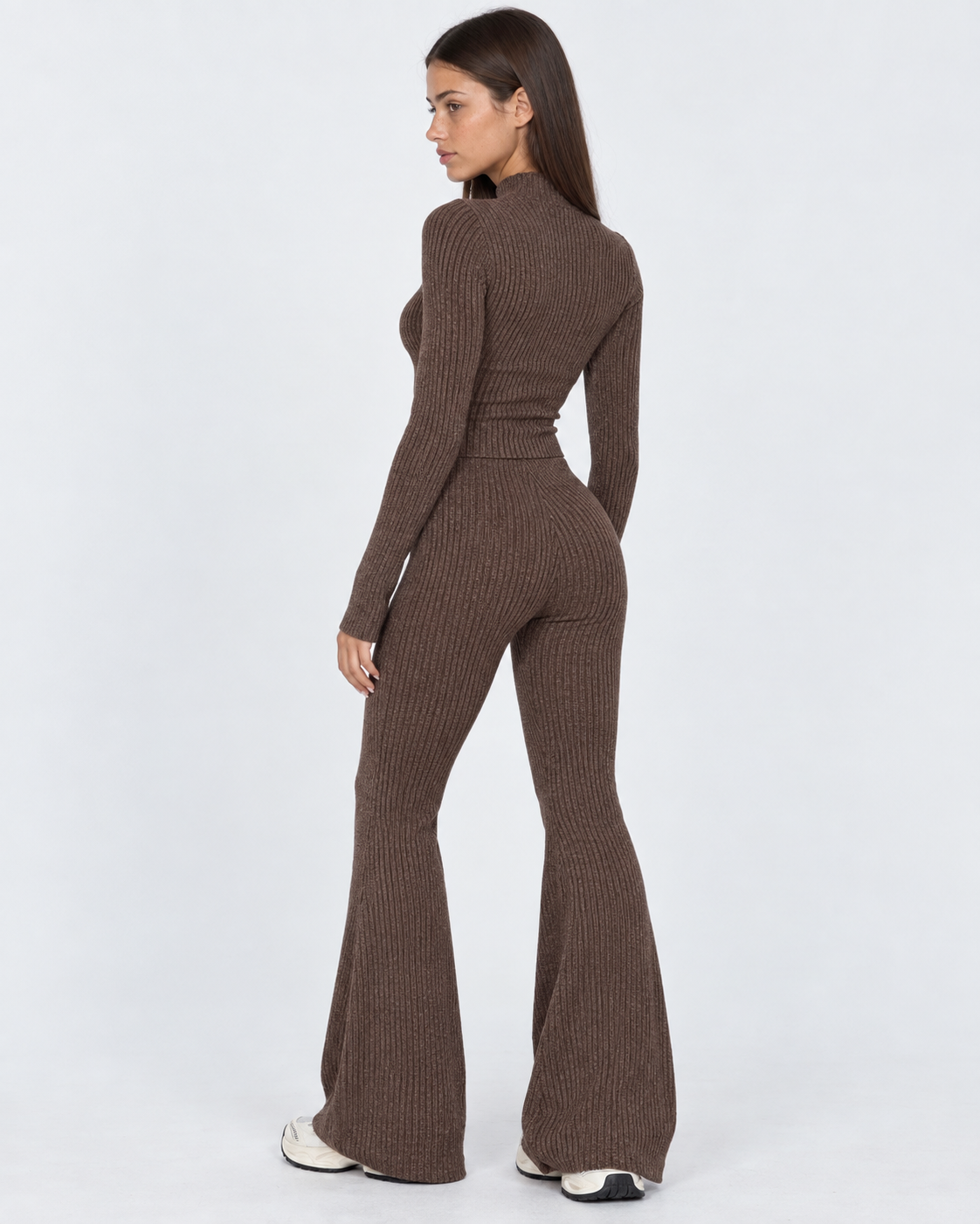 Loovay Maillora Gebreide Set met Ritsvest