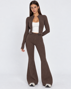 Loovay Maillora Gebreide Set met Ritsvest