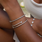Loovay Étoiré Armband, Tennis Armband met Zirkonia