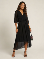 Loovay Eloria Jurk, Wikkel Midi Design