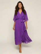 Loovay Eloria Jurk, Wikkel Midi Design