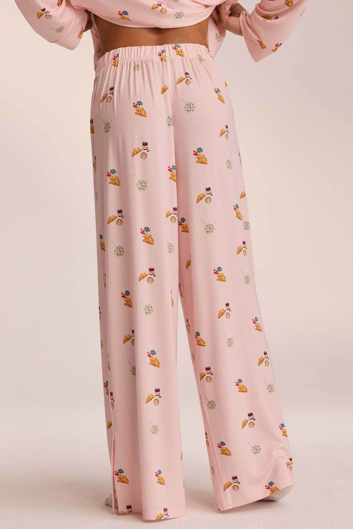 Loovay Matinrose Pyjamaset met Bloemenprint