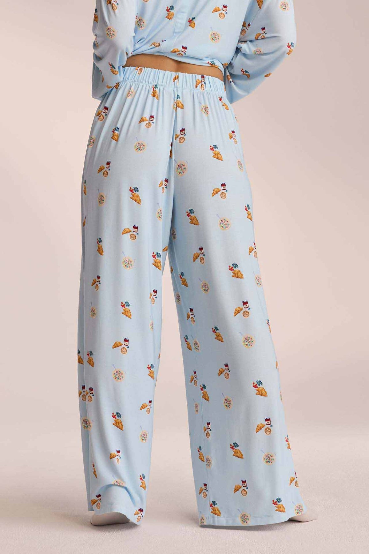 Loovay Matinrose Pyjamaset met Bloemenprint