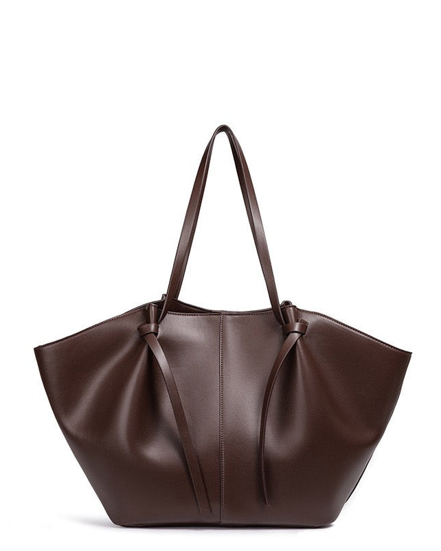 Loovay Courbelle Shopper met Gebogen Silhouet