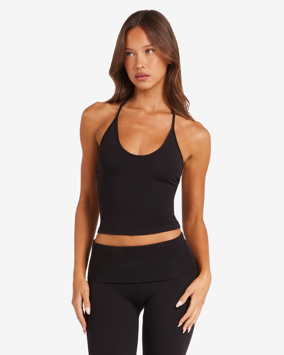Loovay Aurélane Flared Set met Haltertop