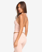 Loovay Aurélane Flared Set met Haltertop