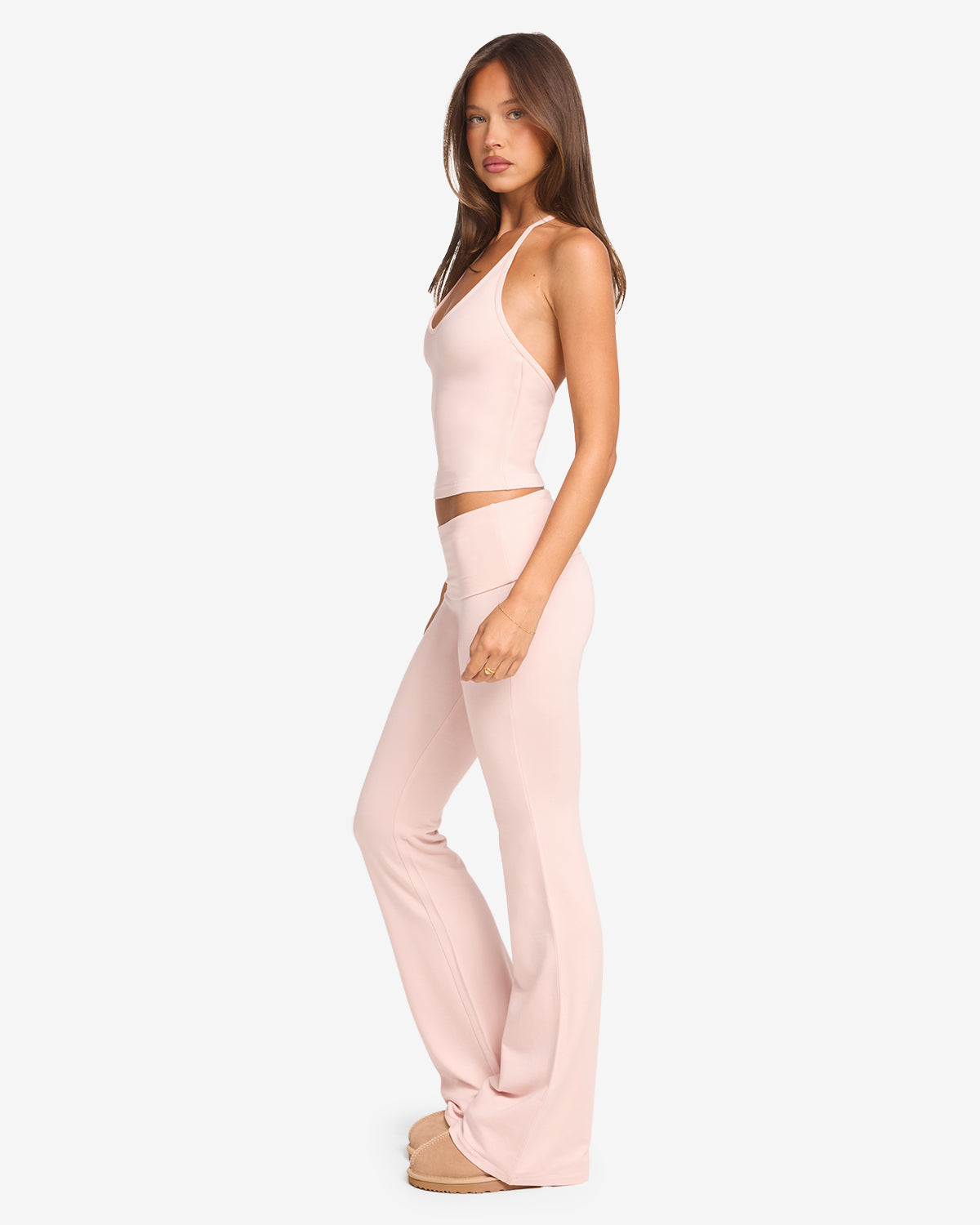 Loovay Aurélane Flared Set met Haltertop