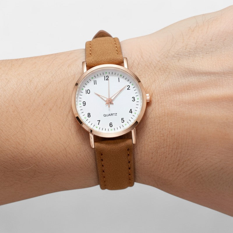 Loovay Celestique Horloge, Leren Band