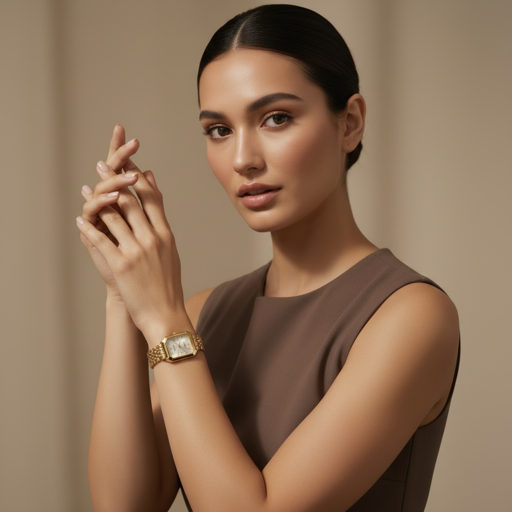 Loovay Aurélisse Horloge, Vierkante Kast