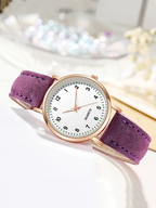 Loovay Celestique Horloge, Leren Band
