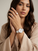 Loovay Celestique Horloge, Leren Band