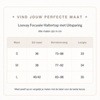 Loovay Focusée Haltertop met Uitsparing