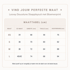 Loovay Doucelune Slaapplaysuit met Bloemenprint