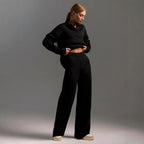Loovay Clairmont Lounge Set met Kraag en Broek