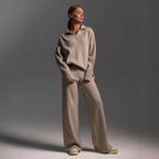 Loovay Clairmont Lounge Set met Kraag en Broek