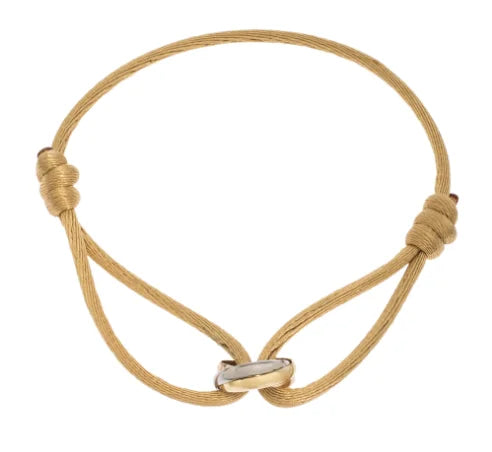 Loovay Aurielle Armband, Goud & Zilver Detail