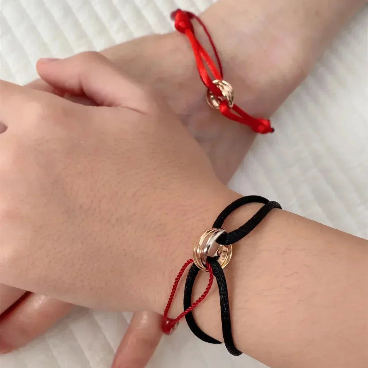 Loovay Aurielle Armband, Goud & Zilver Detail