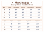 Loovay Délivie Flared Broek Set