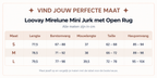 Loovay Mirelune Mini Jurk met Open Rug