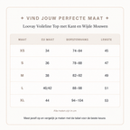 Loovay Voileline Top met Kant en Wijde Mouwen