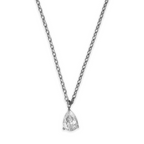 Loovay Rosélune Ketting, Druppelhanger met Zirkonia