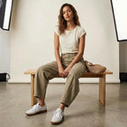 Loovay Brisa Barrel Jeans met Taps Toelopende Pijpen