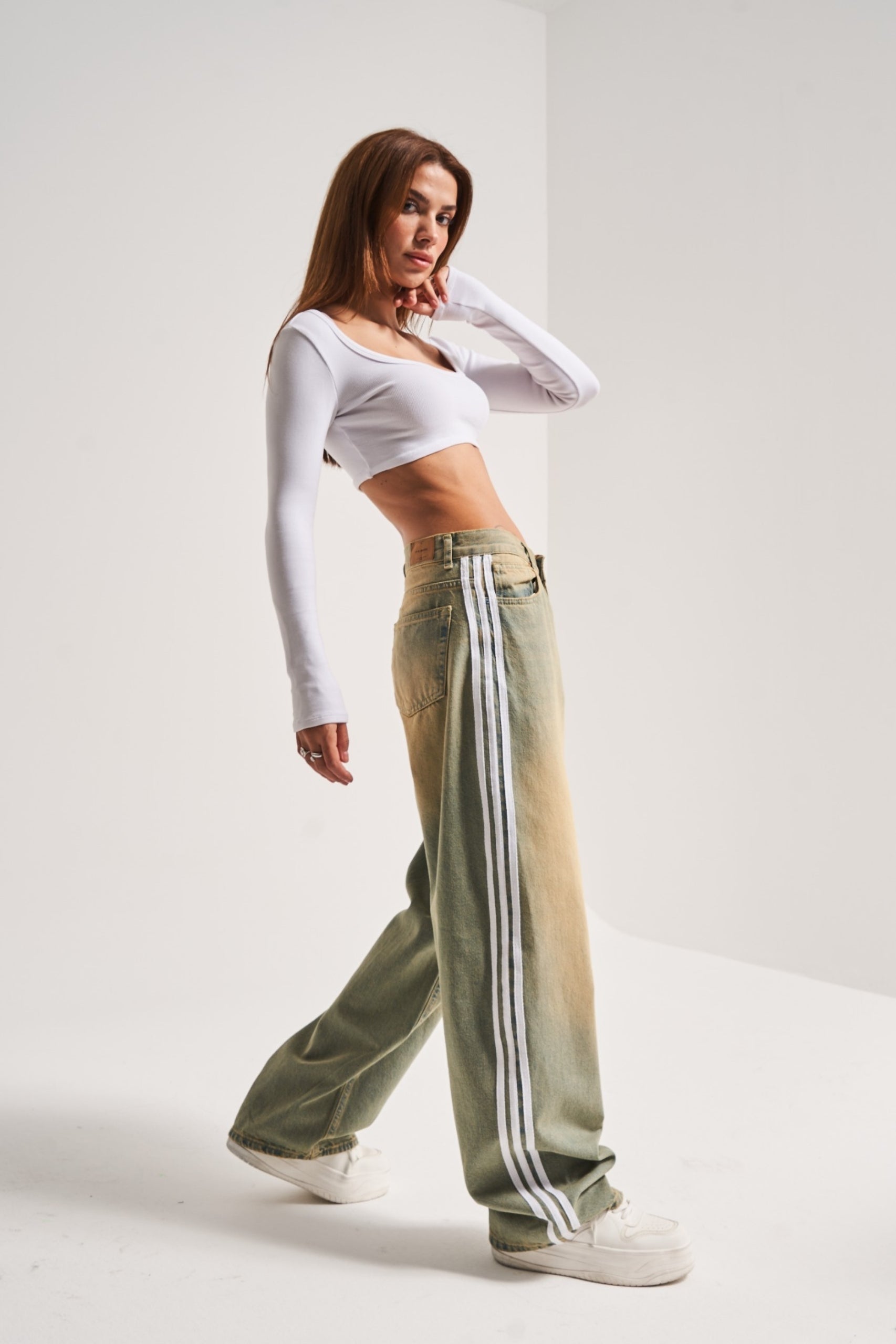 Loovay Rivora Jeans, Gestreept Model