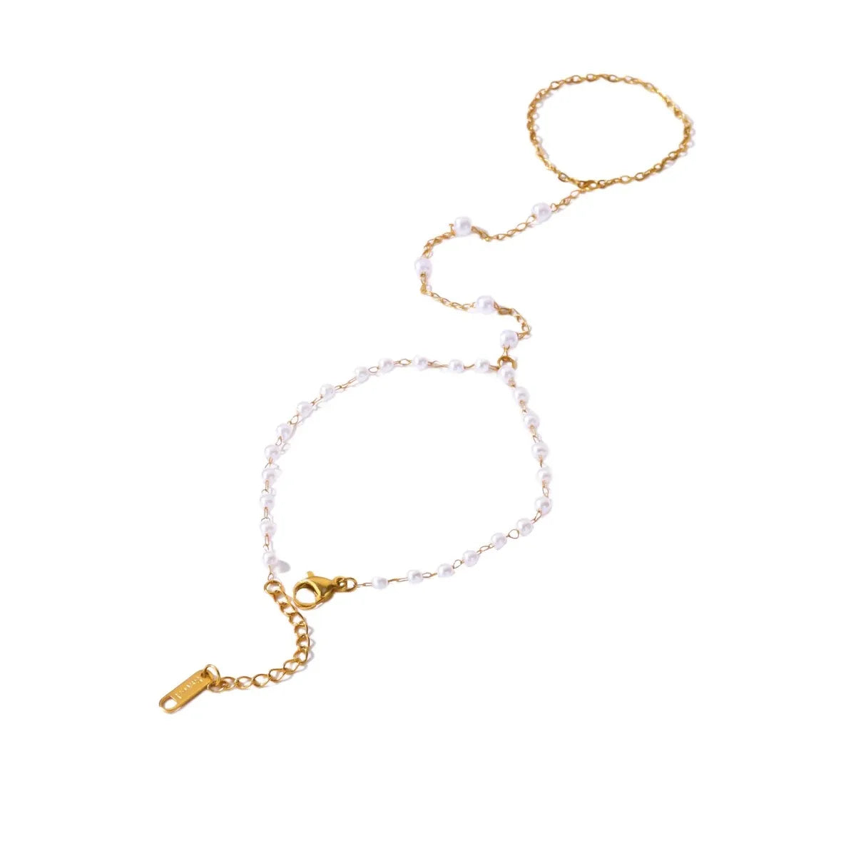 Loovay Aurelia Handketting, Goudkleurige Schakel