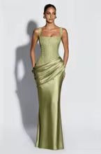 Loovay Calista Maxi Jurk met Corset
