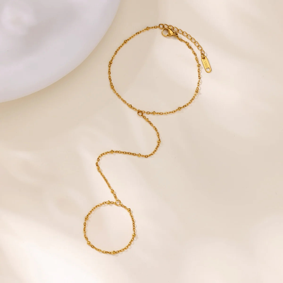 Loovay Aurelia Handketting, Goudkleurige Schakel