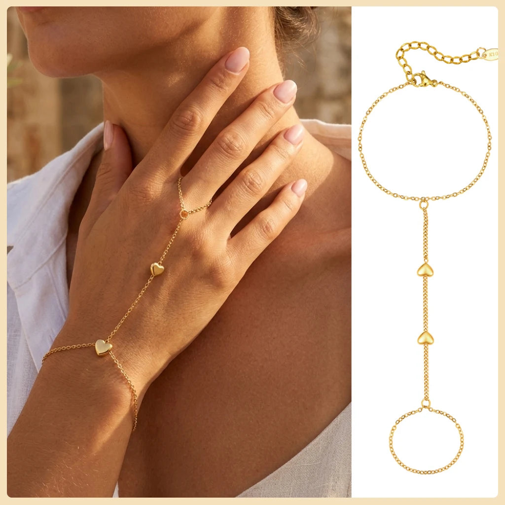 Loovay Eloria Vingerarmband, Verstelbaar