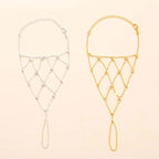 Loovay Isalune Handketting, Geometrisch Meshdesign