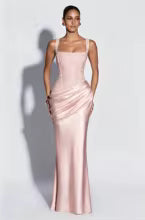 Loovay Calista Maxi Jurk met Corset