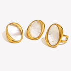 Loovay Mariselle Sieradenset, Ovale Schelpdetails