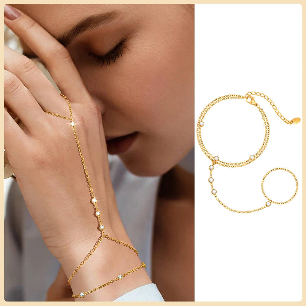 Loovay Eloria Vingerarmband, Verstelbaar