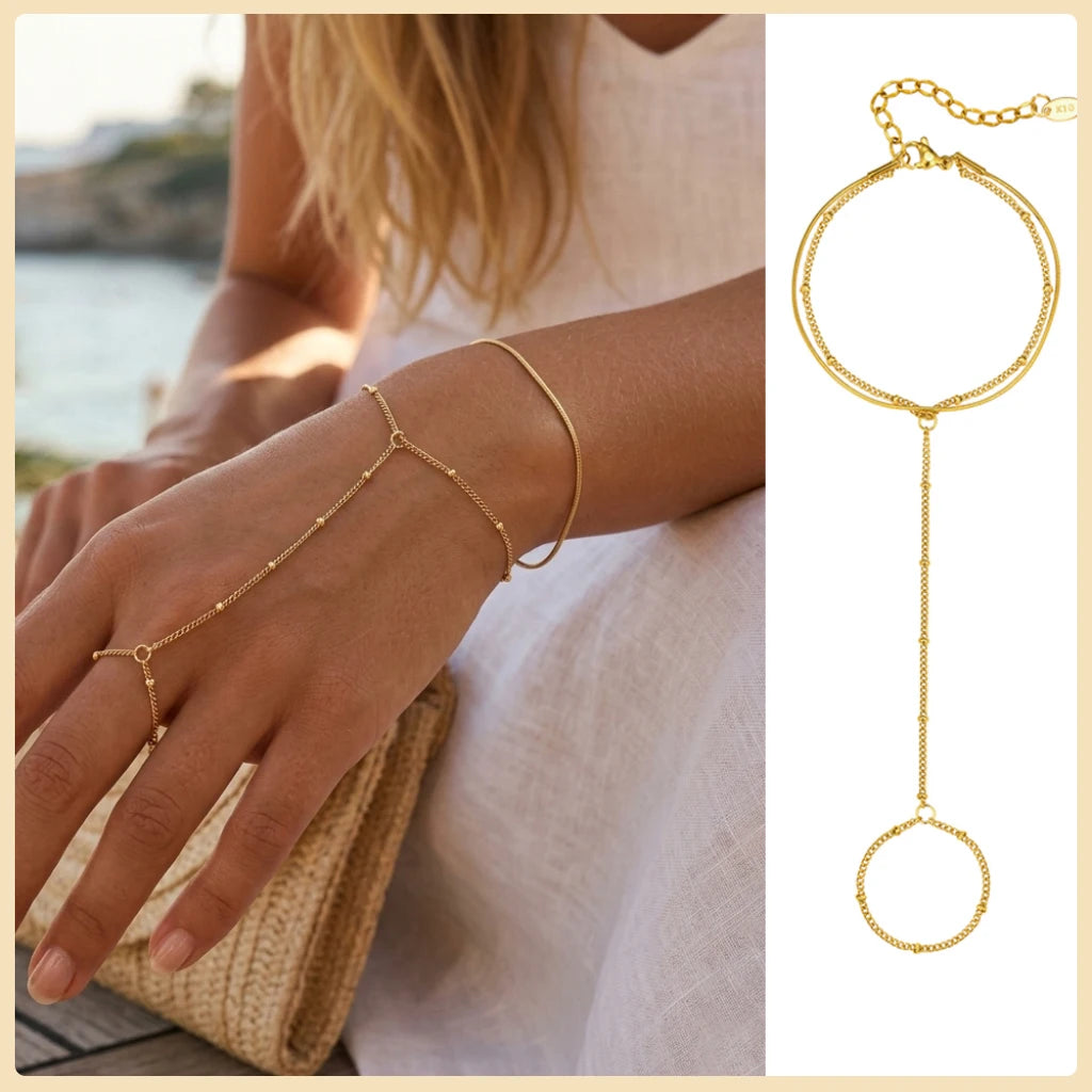 Loovay Eloria Vingerarmband, Verstelbaar