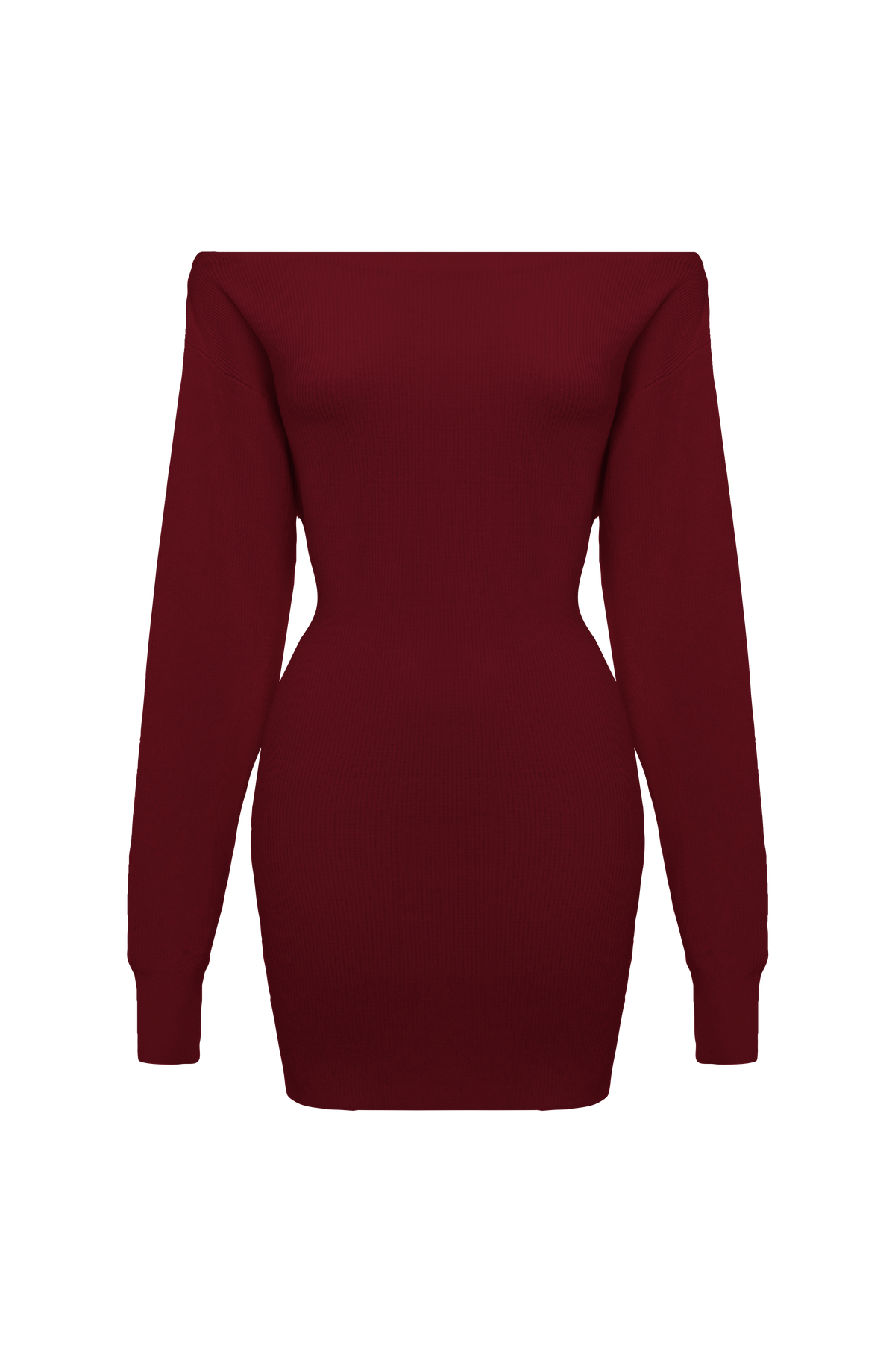 Loovay Marivelle Off Shoulder Mini Jurk