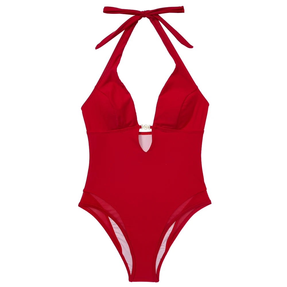 Loovay Solenne Badpak, Halter Monokini