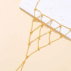 Loovay Isalune Handketting, Geometrisch Meshdesign