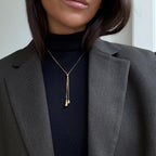 Loovay Solévia Ketting, Vergulde Slider Ketting