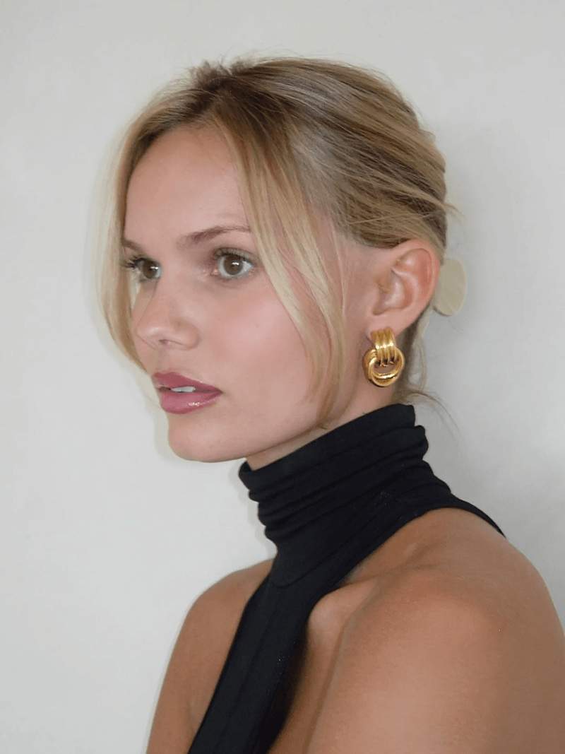 Loovay Norvella Oorbellen, Knoopdesign