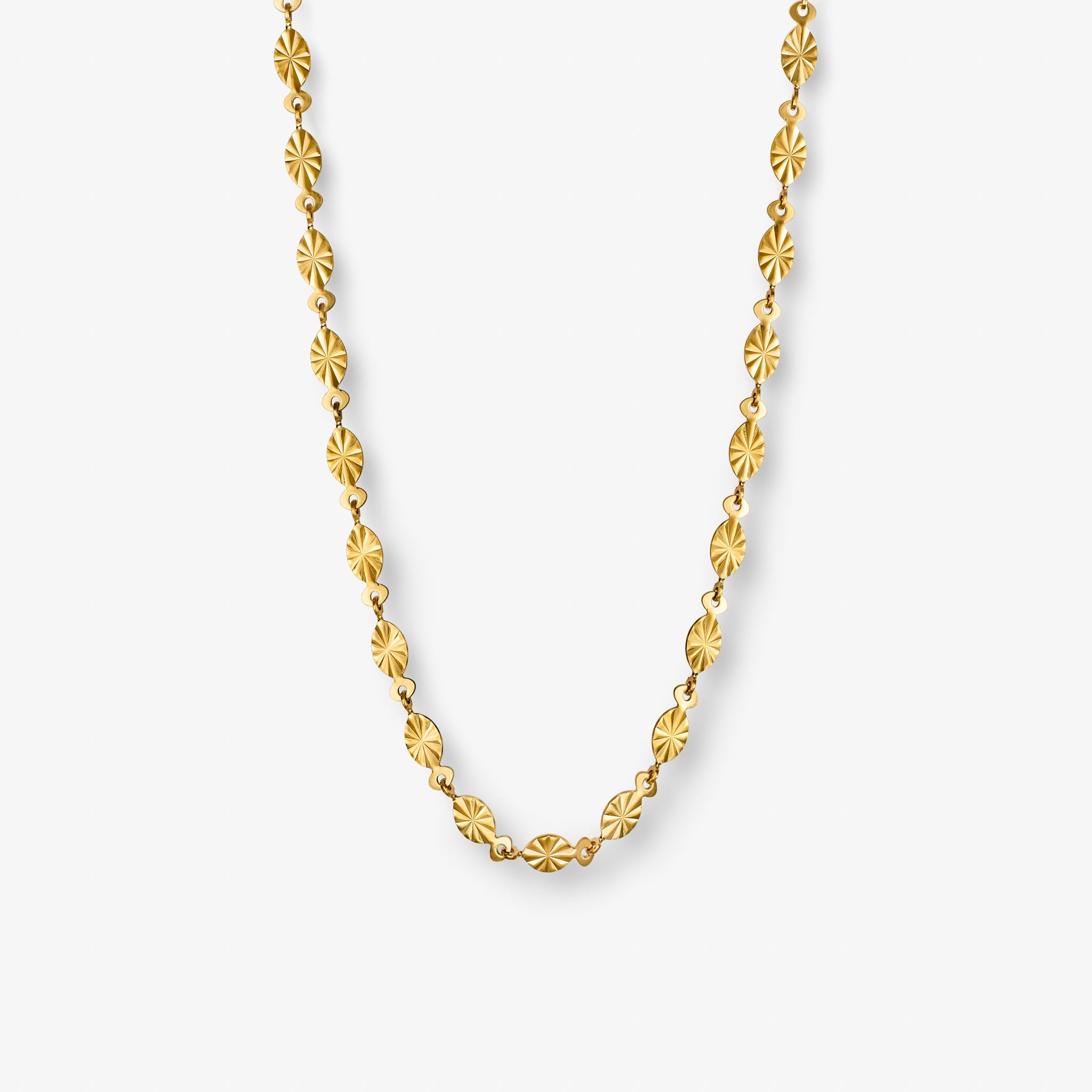 Loovay Soléa Ketting, Vergulde Zon Ketting