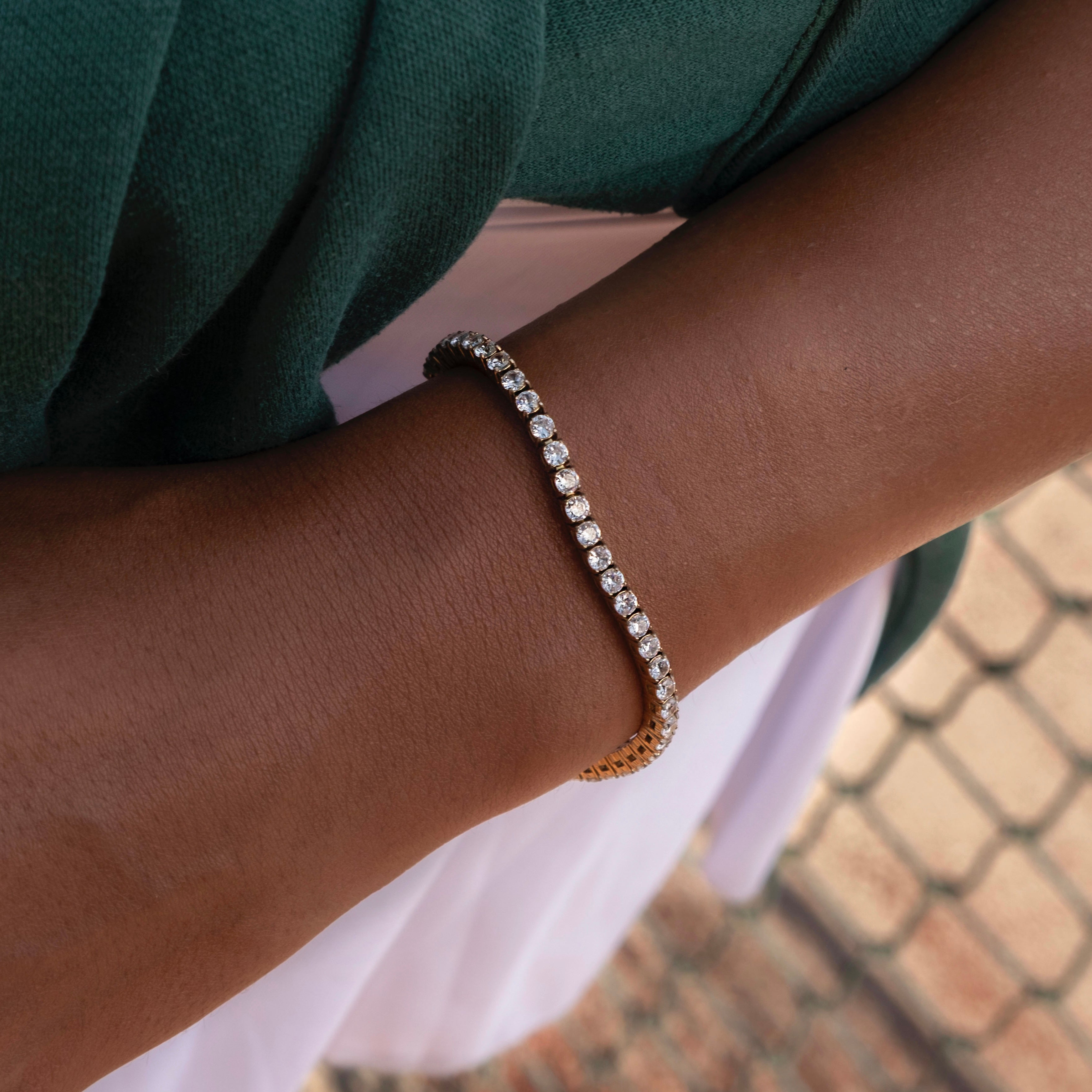 Loovay Étoiré Armband, Tennis Armband met Zirkonia