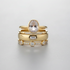 Loovay Aurielle Ringenset, Zirkonia