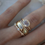 Loovay Aurielle Ringenset, Zirkonia