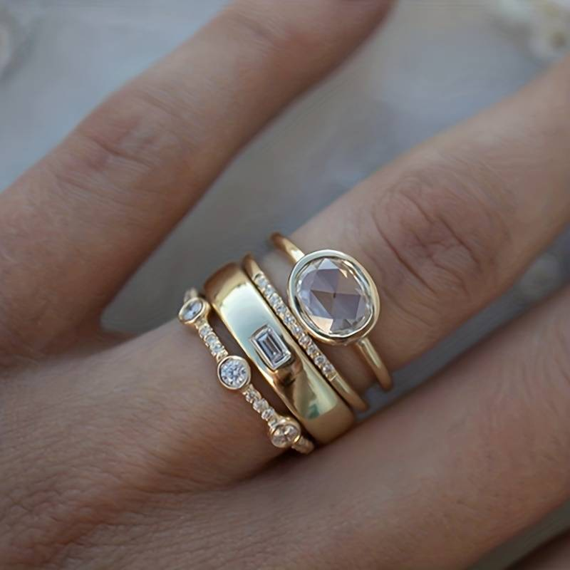 Loovay Aurielle Ringenset, Zirkonia