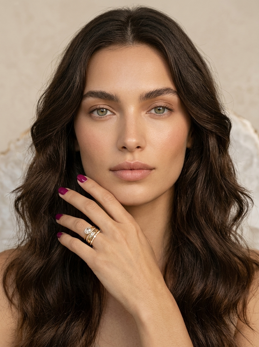 Loovay Aurielle Ringenset, Zirkonia