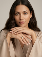 Loovay Aurielle Ringenset, Zirkonia
